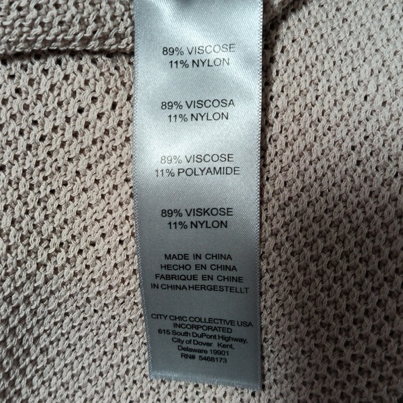 New Knitted Long Cardigan / Size 3X - Picture 7 of 8